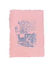 Load image into Gallery viewer, Limited Edition Your Best Embossed Print On Handmade Paper