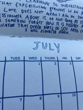 Load image into Gallery viewer, *PRE-ORDER* 2026 Small Reminders Calendar A5
