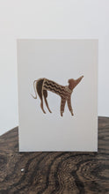 Load image into Gallery viewer, Keepsake Cards Set of 4 | Gold Embossed Art Cards
