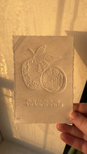 Load image into Gallery viewer, *artist proof* Limited Edition the day you plant the seed is not the day you eat the fruit embossing A6
