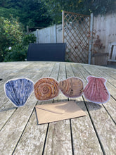 Load image into Gallery viewer, The Shell Collector Concertina Card 25cm
