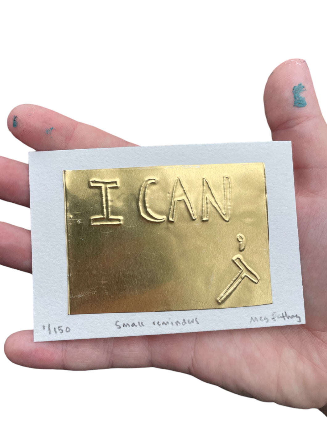 Actually, I can. Tin Embossing Limited Edition