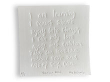 Load image into Gallery viewer, Limited Edition Radical Rest Embossing 15cm x 15cm
