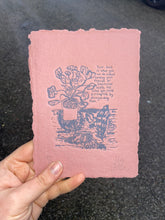 Load image into Gallery viewer, Limited Edition Your Best Embossed Print On Handmade Paper
