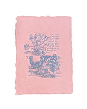 Load image into Gallery viewer, Limited Edition Your Best Embossed Print On Handmade Paper
