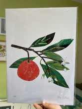 Load image into Gallery viewer, Oranges Collage Print A3 42cm x 29cm
