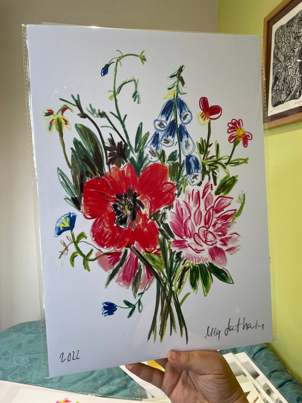 Wild Flowers A3 Print