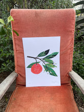 Load image into Gallery viewer, Oranges Collage Print A3 42cm x 29cm
